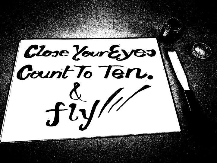 Close Your Eyes Count To Three Make A Wish www.artpal.com