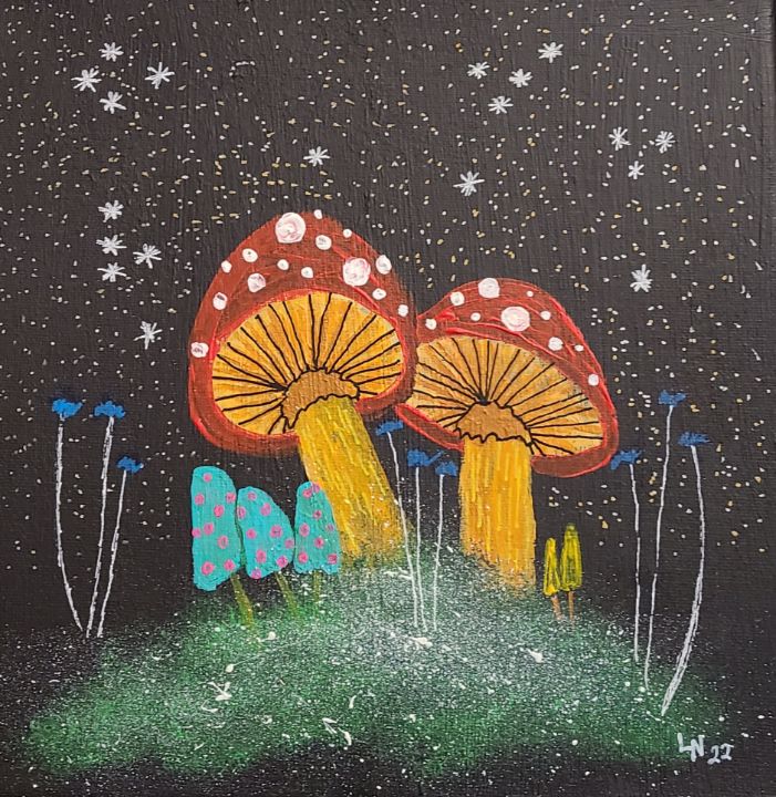Magical Mushrooms - Lesa Nivens
