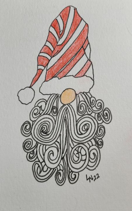Christmas Gnome - Lesa Nivens