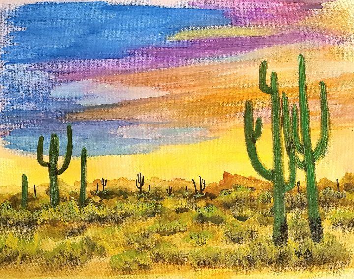 Out In The Desert - Lesa Nivens