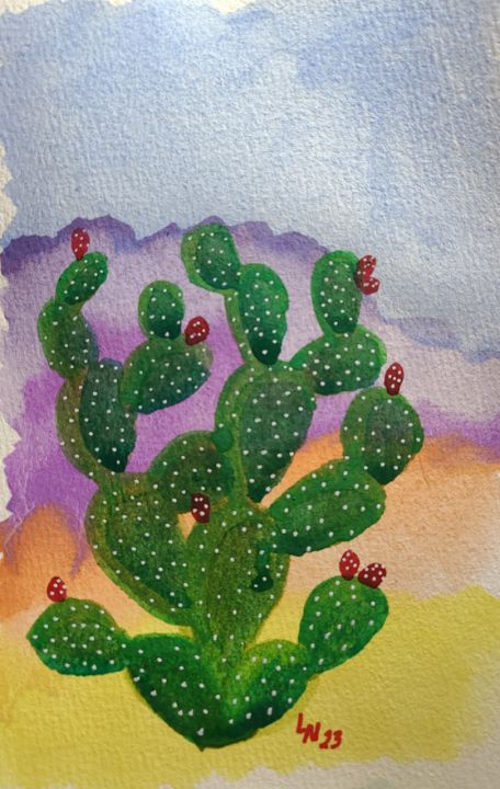 Prickly Pear Cactus - Lesa Nivens