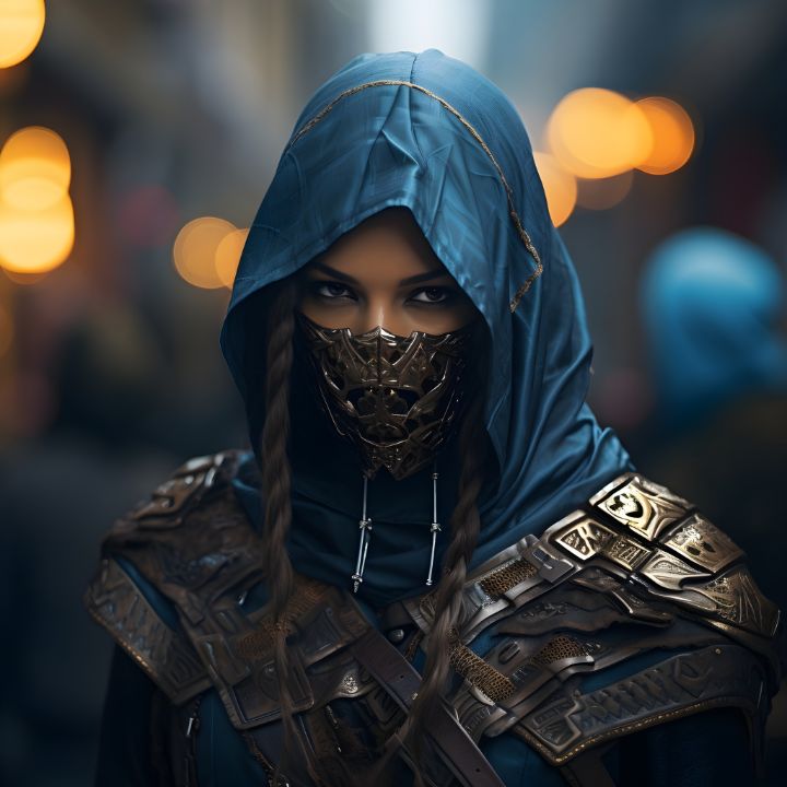 female assassin art