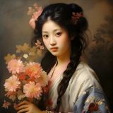 Beautiful Japanese woman