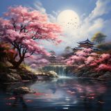 oil painting, Japanese classic