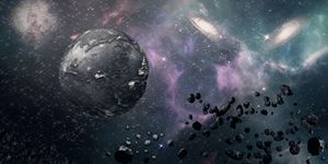 Asteroids - DigitalPhotoManipulationArt