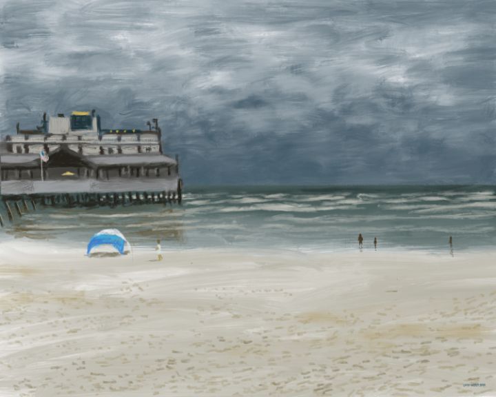 Daytona Beach Storm The Art of Larry Whitler Paintings & Prints
