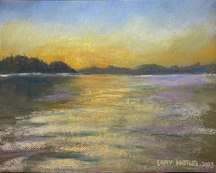 Pastel Lake - The Art of Larry Whitler