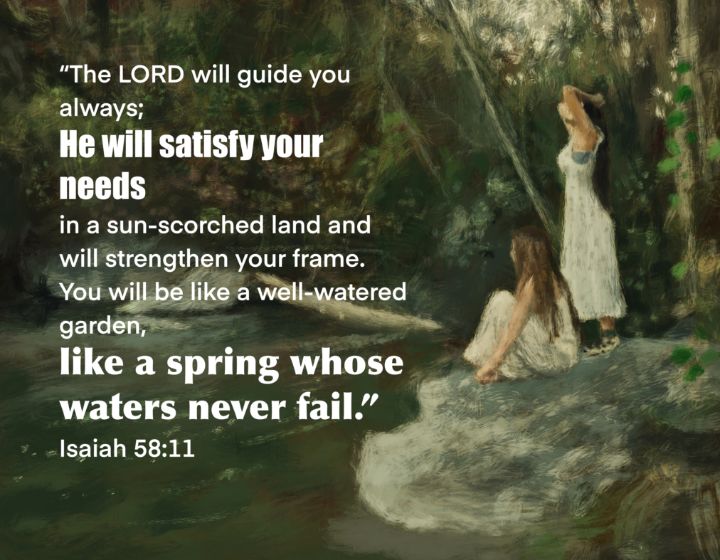 Isaiah 58:11 - The Art of Larry Whitler
