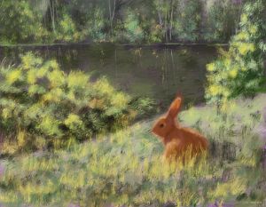 Ascii-Art Rabbit - Mina Nakamura - Digital Art, Animals, Birds, & Fish,  Rabbits - ArtPal