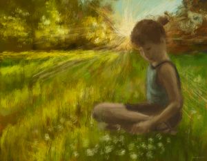 Springtime Friend - The Art of Larry Whitler