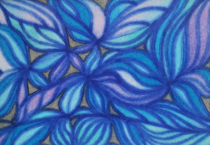 Azure Plane - art by hollie - Drawings & Illustration, Abstract, Color ...