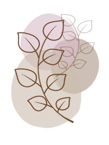 Leaves with Neutral Tone Color