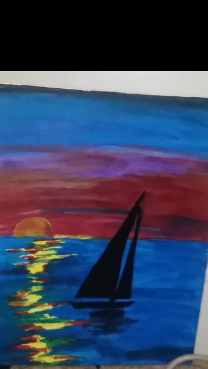 Sailing pass the horizon - Jassy's Art
