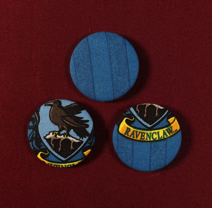 Ravenclaw Pin Badges - Alchemy Art - Textile & Apparel, Apparel, Other ...