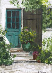 West Dennis Cottage Door