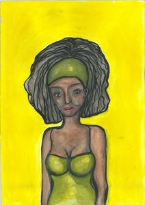 Yellow lady