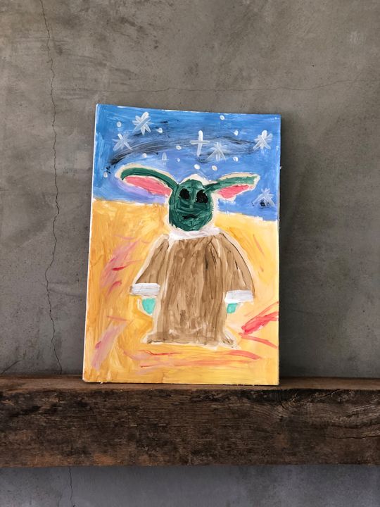 Baby Yoda (Fine Art)