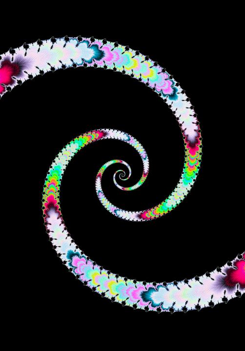 Rainbow Snake Spiral - Vickie Fiveash