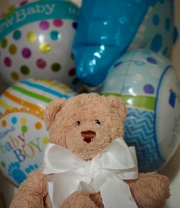 Teddy with Balloons - Liana