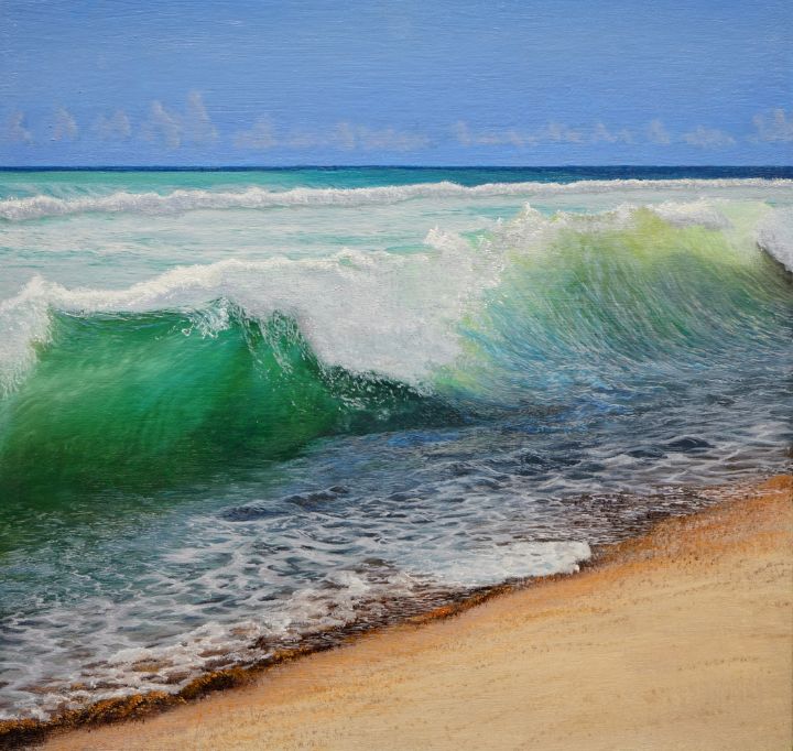 Learn to paint - Waves - Chin Chinen
