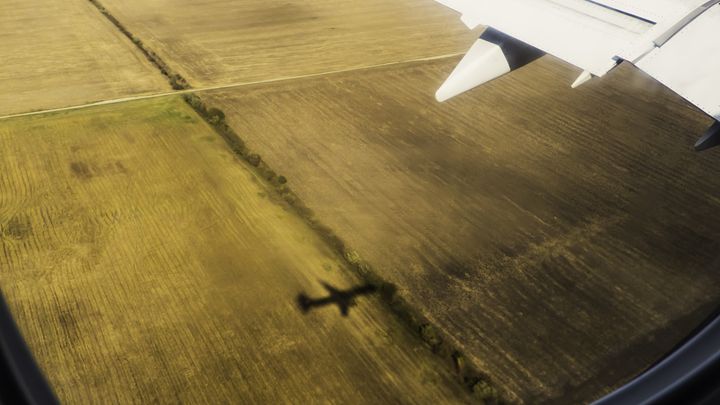 Airplane Shadow - Bogdan Dumitrescu