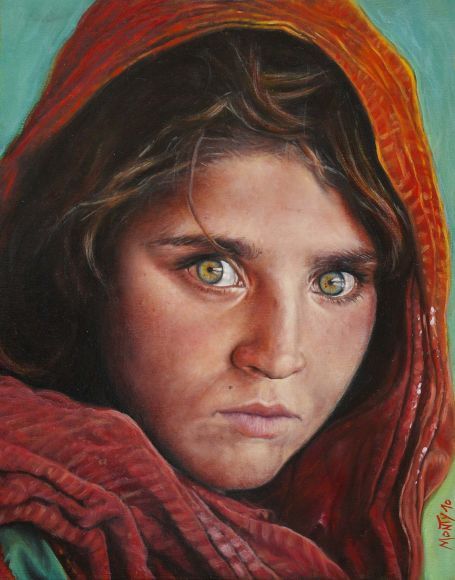 THE AFGHAN - MONTY - Paintings & Prints, People & Figures, Portraits ...