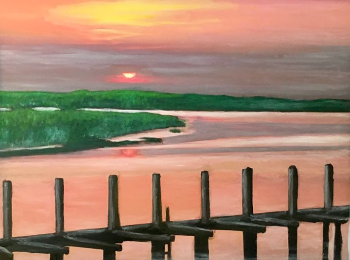Summer Sunrise in Thunderbolt - Leona Patrick
