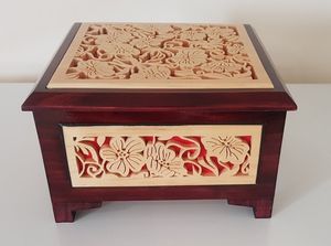 Decorative Trinket Box fine Art - Sylvia's Art