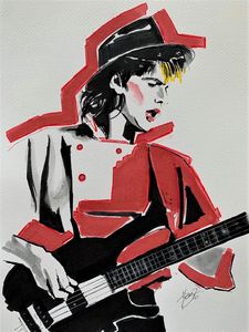 John Taylor Duran Duran Unique artwork