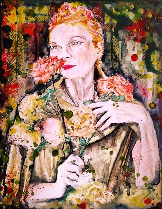 Vivienne The Queen Of London Painting | lupon.gov.ph