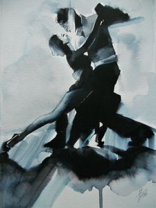 Tango dancers
