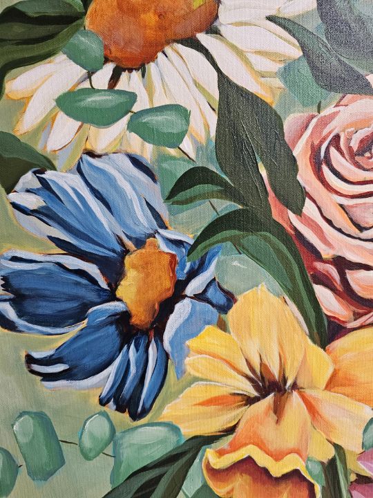 Acrylic Techniques Sessions (6wks) - Jessica Kitchel Art - Paintings ...