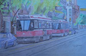 Trams, Trees, Traffic: Toronto - cornelissart