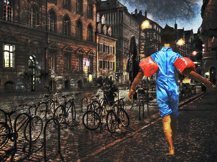 Walking The Streets - HumblePie Art