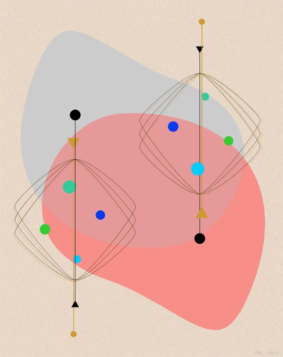 figure 0322.20.2 - awl Designs - Digital Art & AI, Abstract, Irregular ...