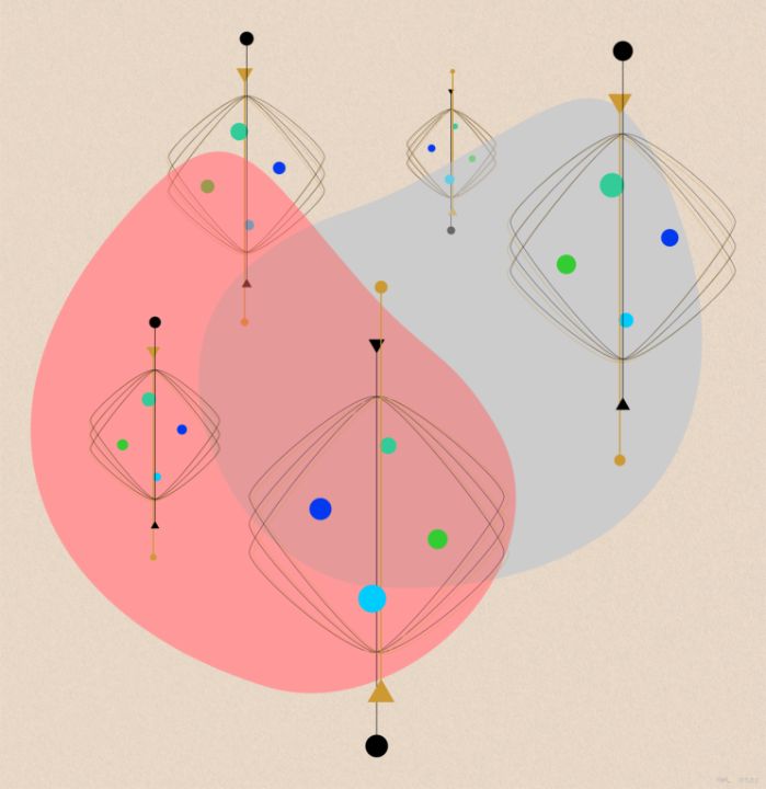 figure 0320.22.5 - awl Designs - Digital Art & AI, Abstract, Irregular ...