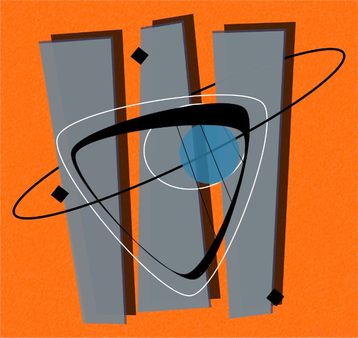 figure 0322.26o - awl Designs - Digital Art & AI, Abstract, Geometric ...