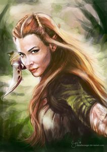 Thor girl - Rhea The Ranger - Digital Art & AI, Fantasy & Mythology