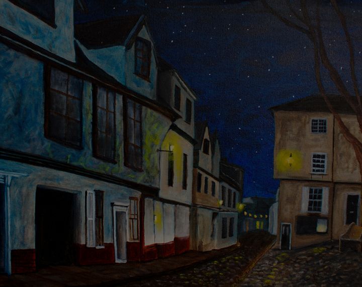 Elm Hill Starry Night - J.E.Long Gallery