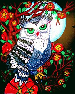Blue Moon Owl