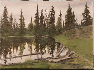 Northwestern Cascade Lake