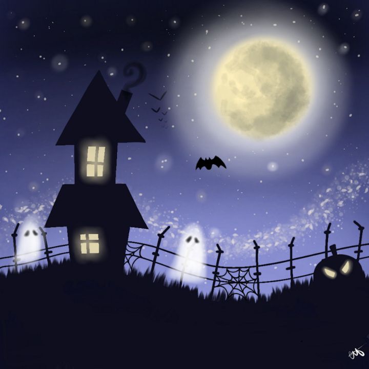 Spooky Night - CMT Artz - Digital Art & AI, Landscapes & Nature, Other ...