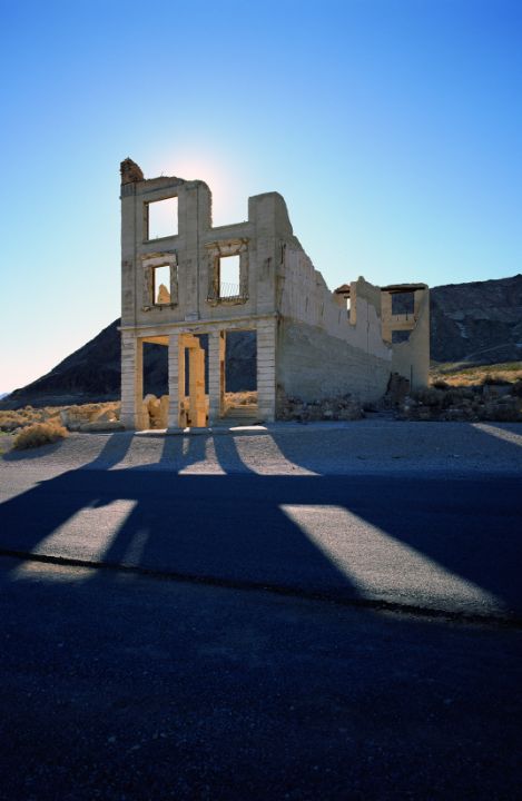 COOK BANK BLDG, RHYOLITE, NEV - BILL LEVERTON - Photography, Buildings ...