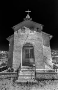 100 YEAR-OLD CHURCH AT CUCHILLO, NM