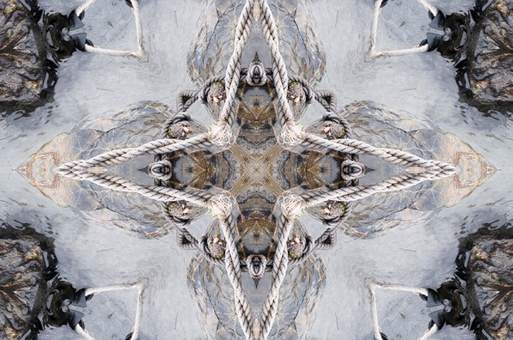Rope Art 2 - Jus4fundesigns - Digital Art & AI, Abstract, Color - ArtPal