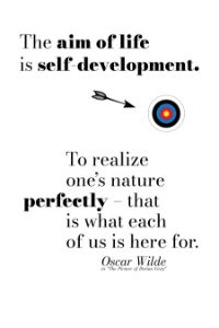 Oscar Wilde Quote - Self-Development