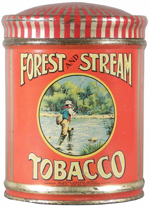 Forest and Stream Tobacco - paintings - Digital Art, Sports & Hobbies,  Fishing - ArtPal