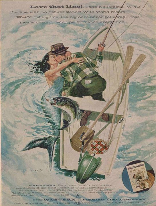 Field and Stream July 1939 - paintings, Digital Art, Sports & Hobbies,  Fishing, ArtPal