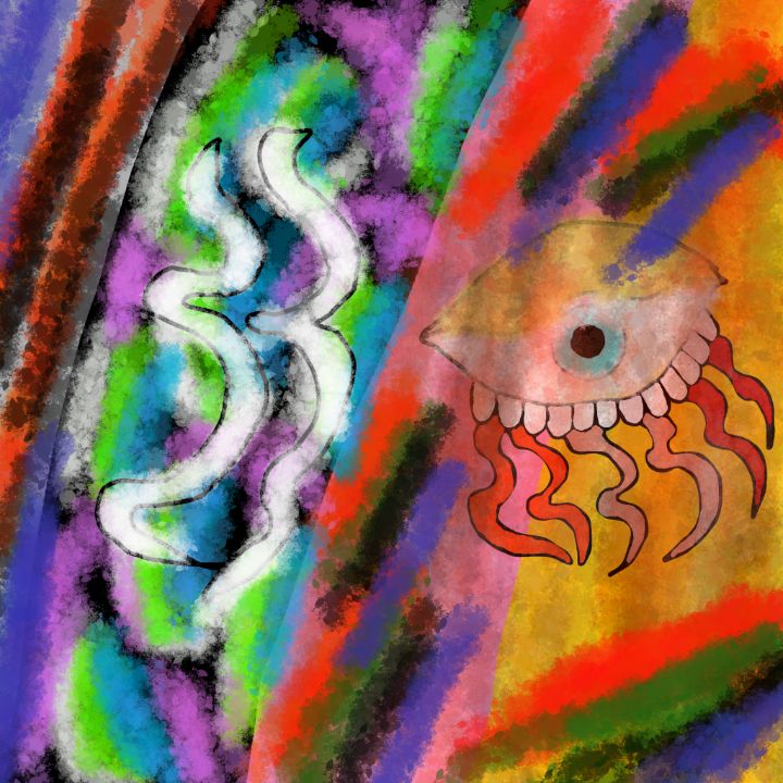 Abstract mystery art 11 - Drawings From the Mind - Digital Art & AI ...