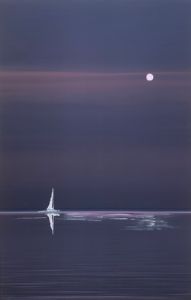 Moonlit Sail - Jacob Berghoef FineArtPhotography
